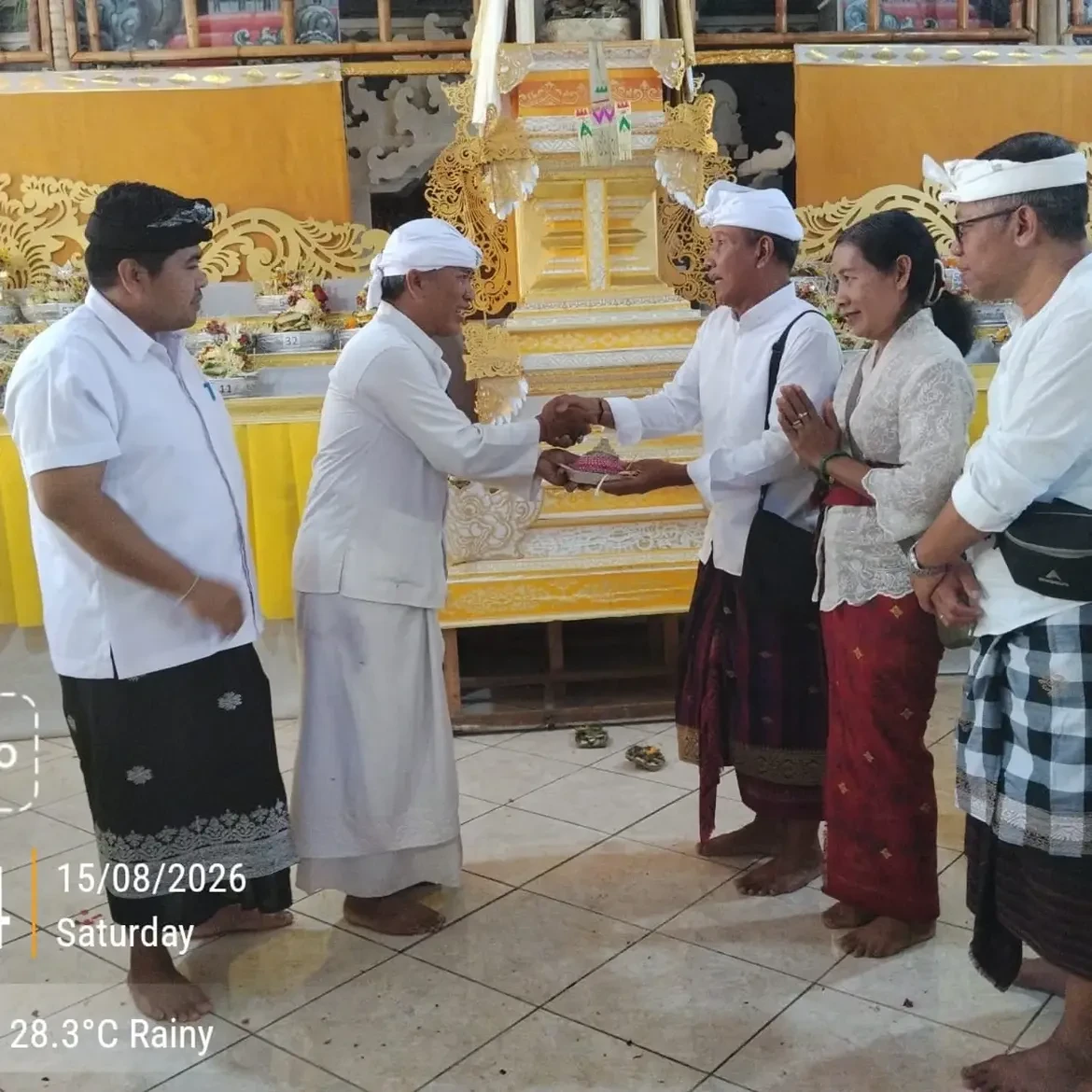 Uleman Upacara Atma Wedana lan Manusa Yadnya di Banjar Adat Tihingan Desa Bebandem Kabupaten Karangasem