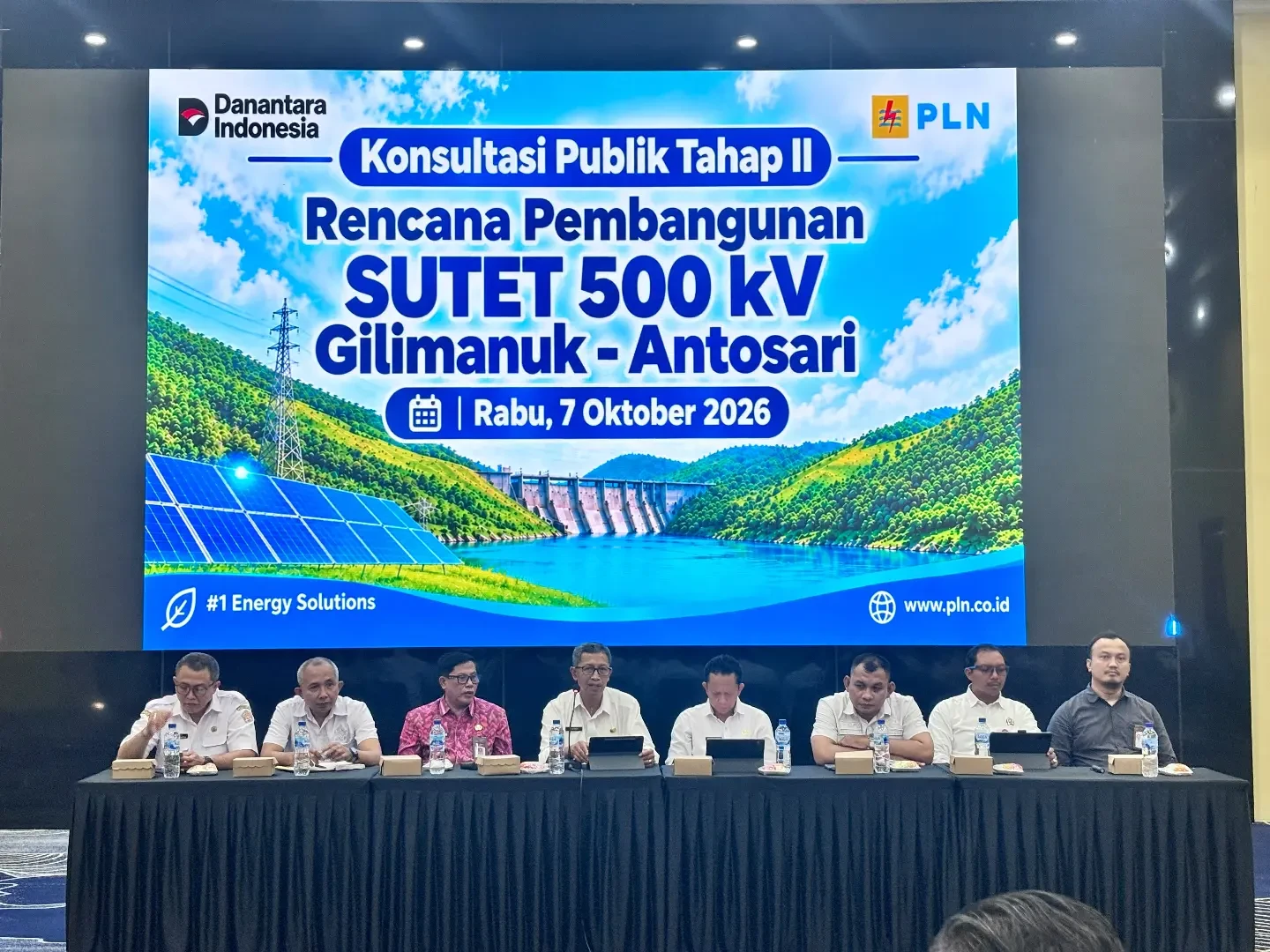 Konsultasi Publik Tahap II Pembangunan Jalur SUTET 500 kV Gilimanuk – Antosari pada Kecamatan Melaya, Kecamatan Negara, Kecamatan Jembrana