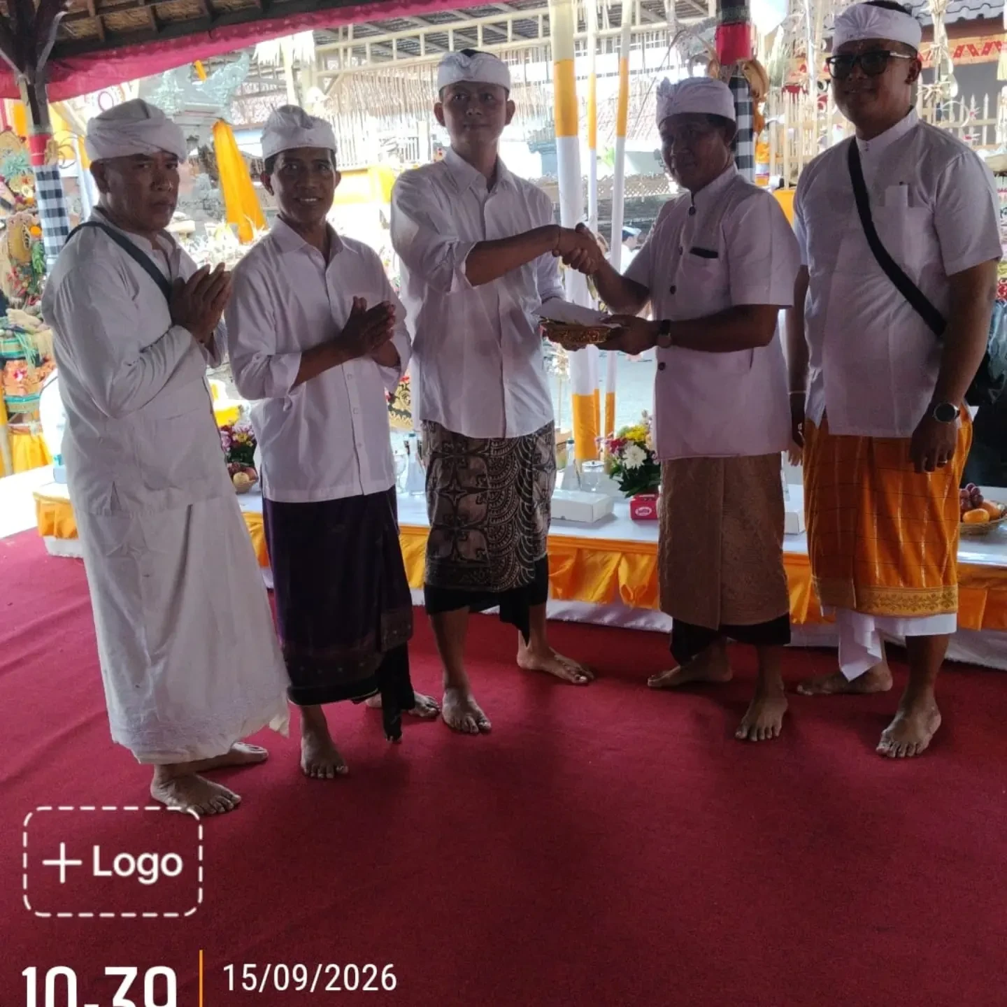 Uleman dan melengkapi adminsitrasi Upacara Karya Ngenteg Linggih di Pura Ratu Pasek, Banjar Pasekan, Desa Munggu