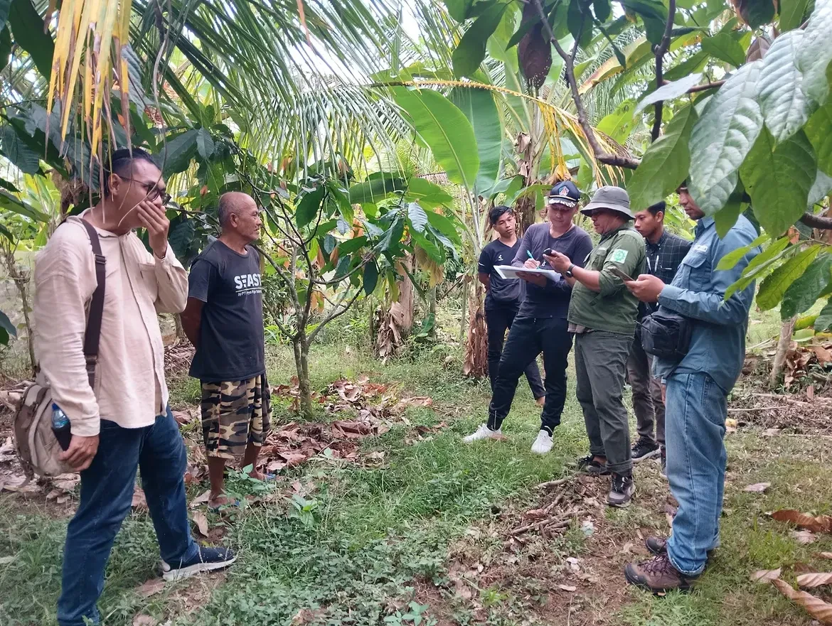 Pendataan Awal Lokasi Rencana Pembangunan Jalur SUTET 500 kV Gilimanuk – Antosari Desa Tukadaya