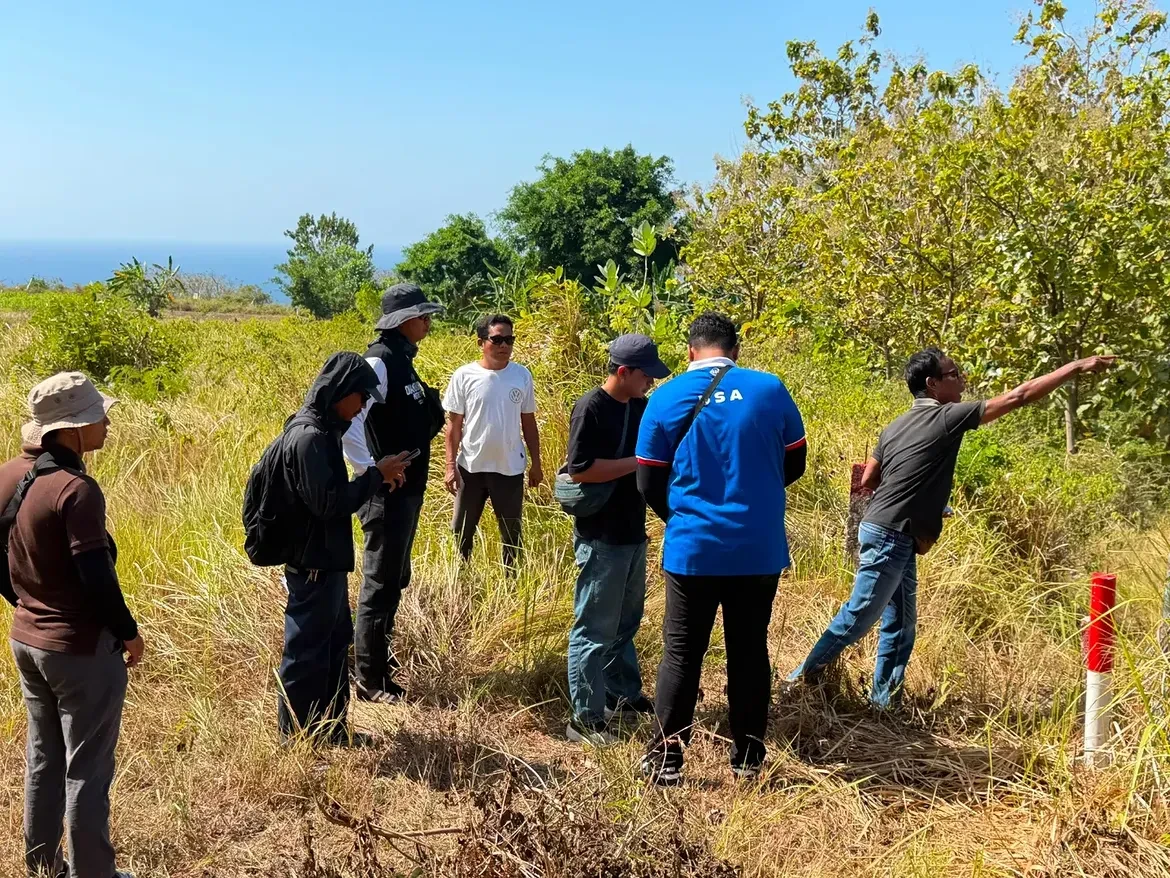 Pendataan Awal Lokasi Rencana Pembangunan Pembangkit Listrik Tenaga Surya (PLTS) Isolated Bali 4,5 MW di Desa Suana