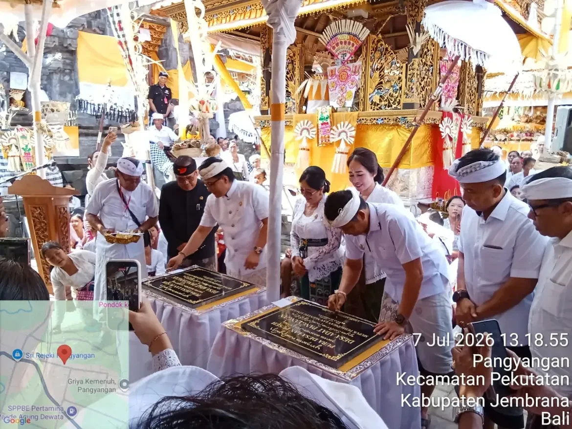 Uleman Bakti Penganyar Upacara Karya Mamungkah, Mupuk Pedagingan, Mepedudusan Alit Wraspati Kalpa Utama lan Ngusaba Desa Adat Pangyangan