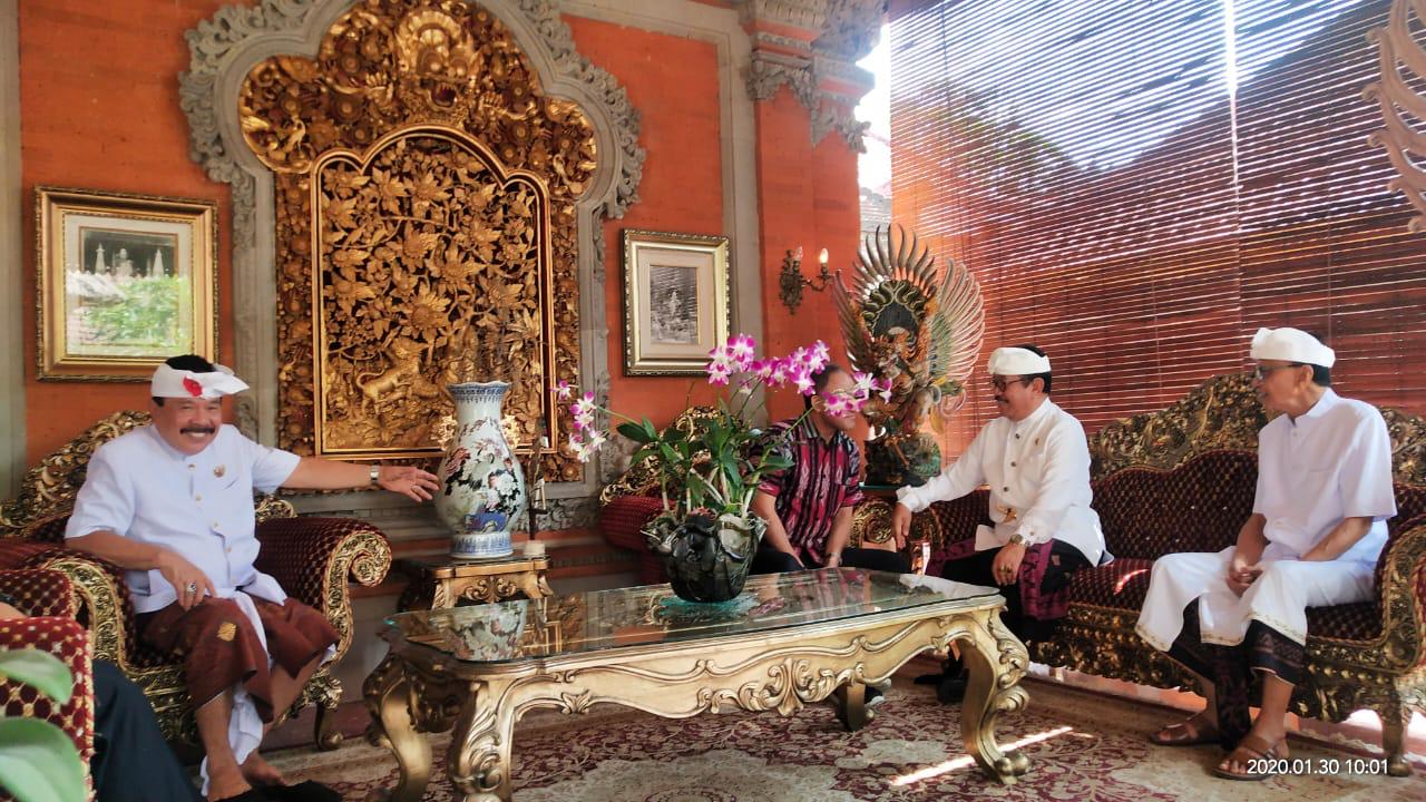 Kunjungan Rombongan BNN RI Di Puri Agung Ubud