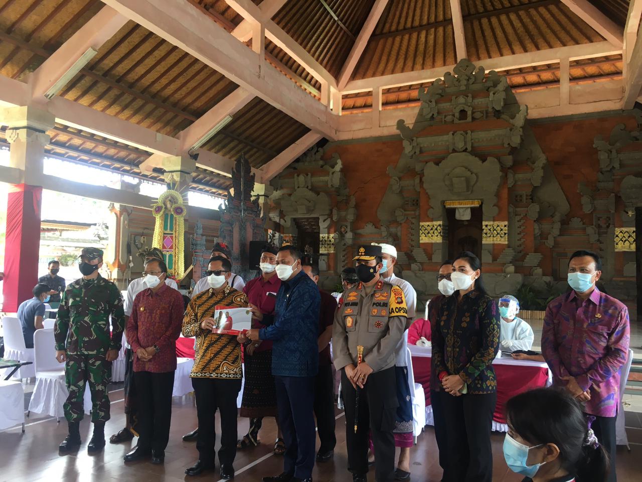 Kegiatan  Gubernur Bali bersama Bapak Mendagri