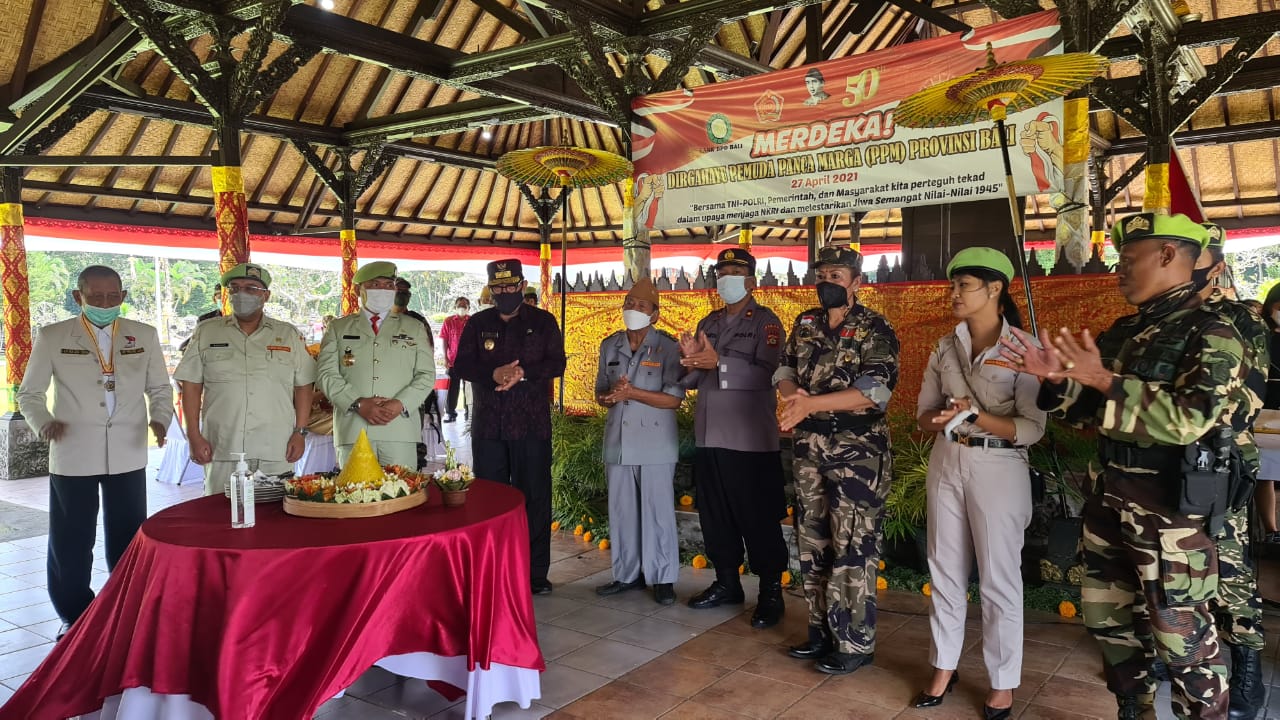 Atensi Kegiatan Wakil Gubernur Bali dalam Rangka HUT Pemuda Panca Marga Provinsi Bali yang ke-50