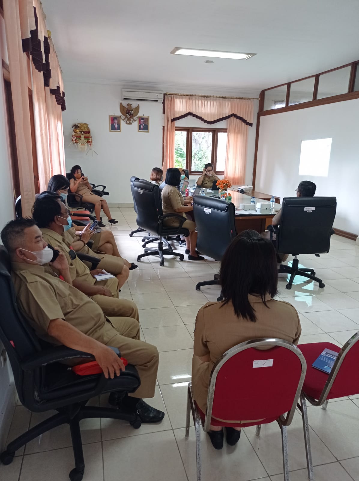 Verifikasi lapangan pengawasan kearsipan eksternal  dari Arsip Nasional Republik Indonesia (ANRI)