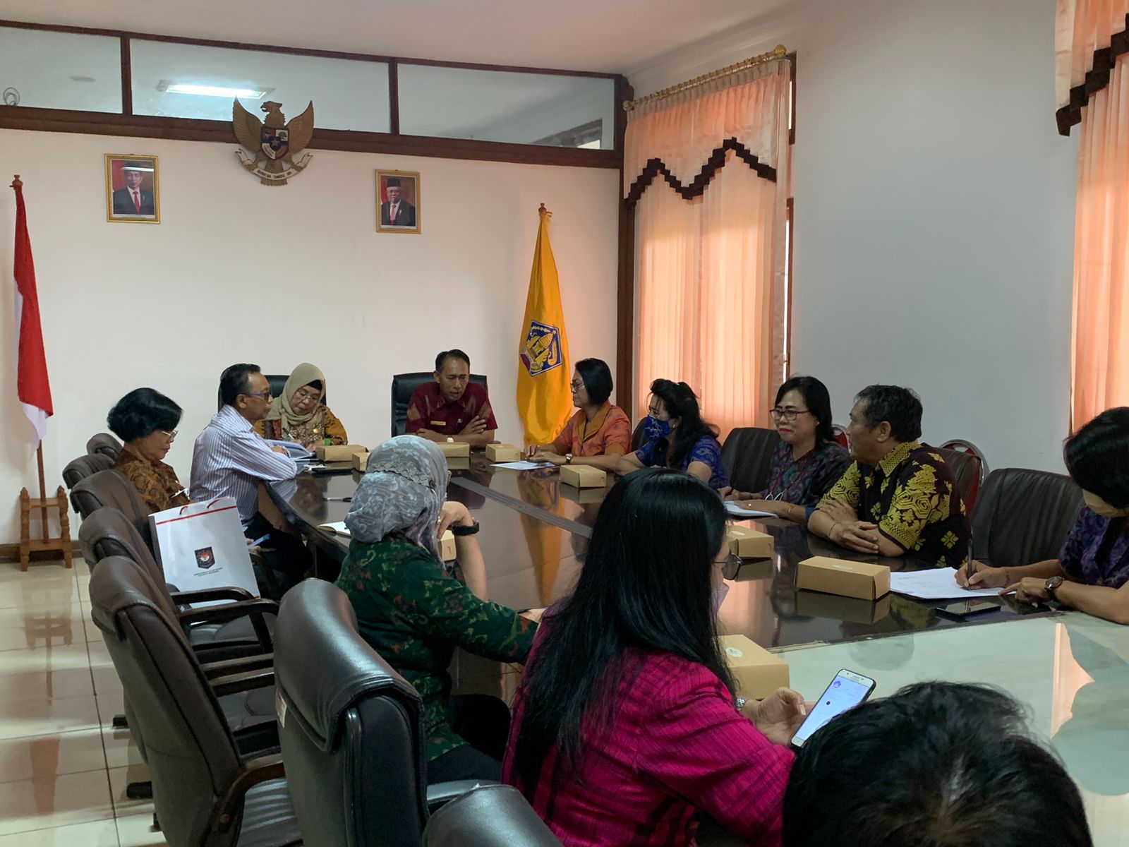 Kunjungan Kemendagri Membahas Permendagri No. 83 Tahun 2022