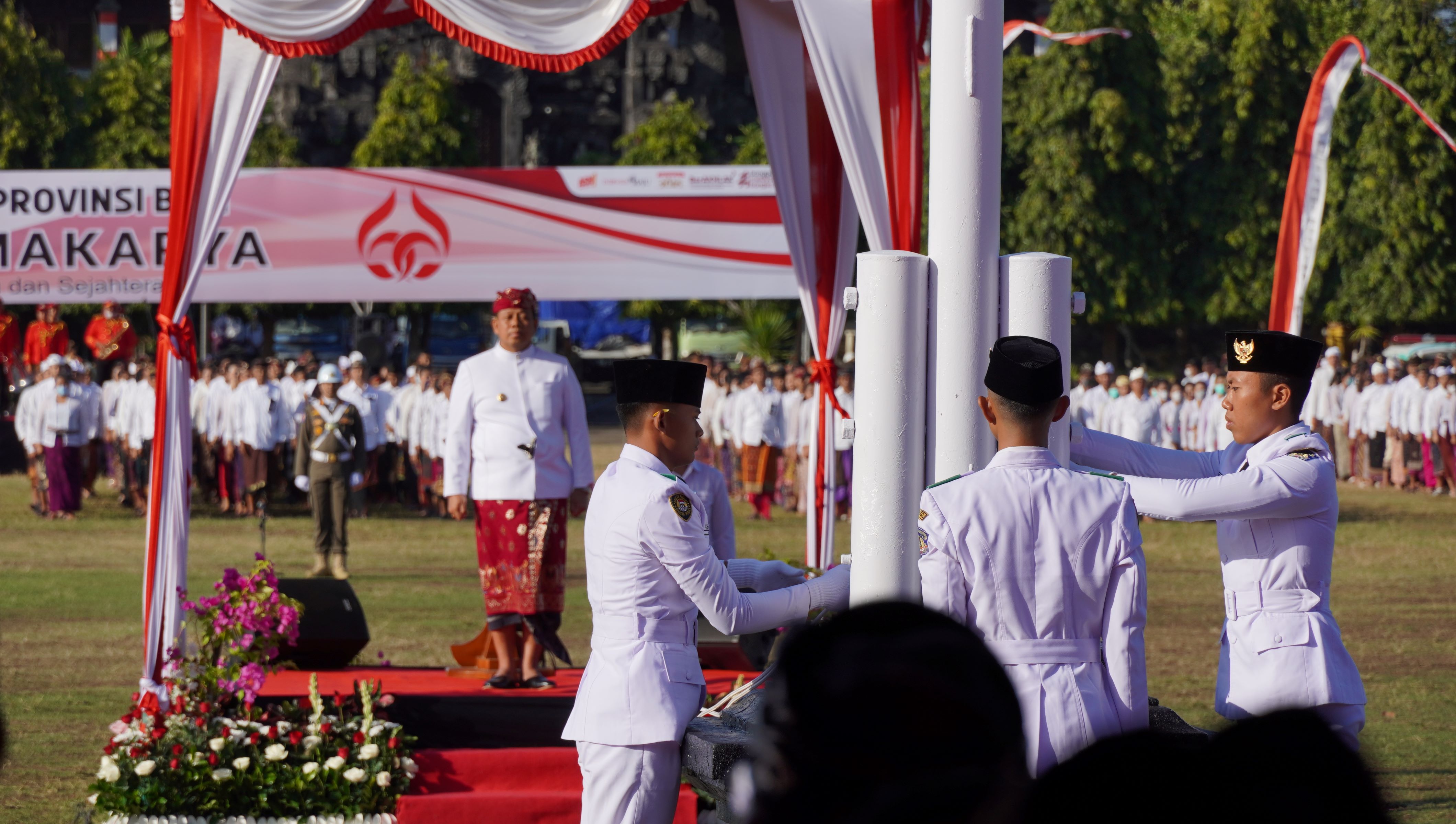 Upacara Peringatan hari Jadi Ke-66 Provinsi Bali Tahun 2024