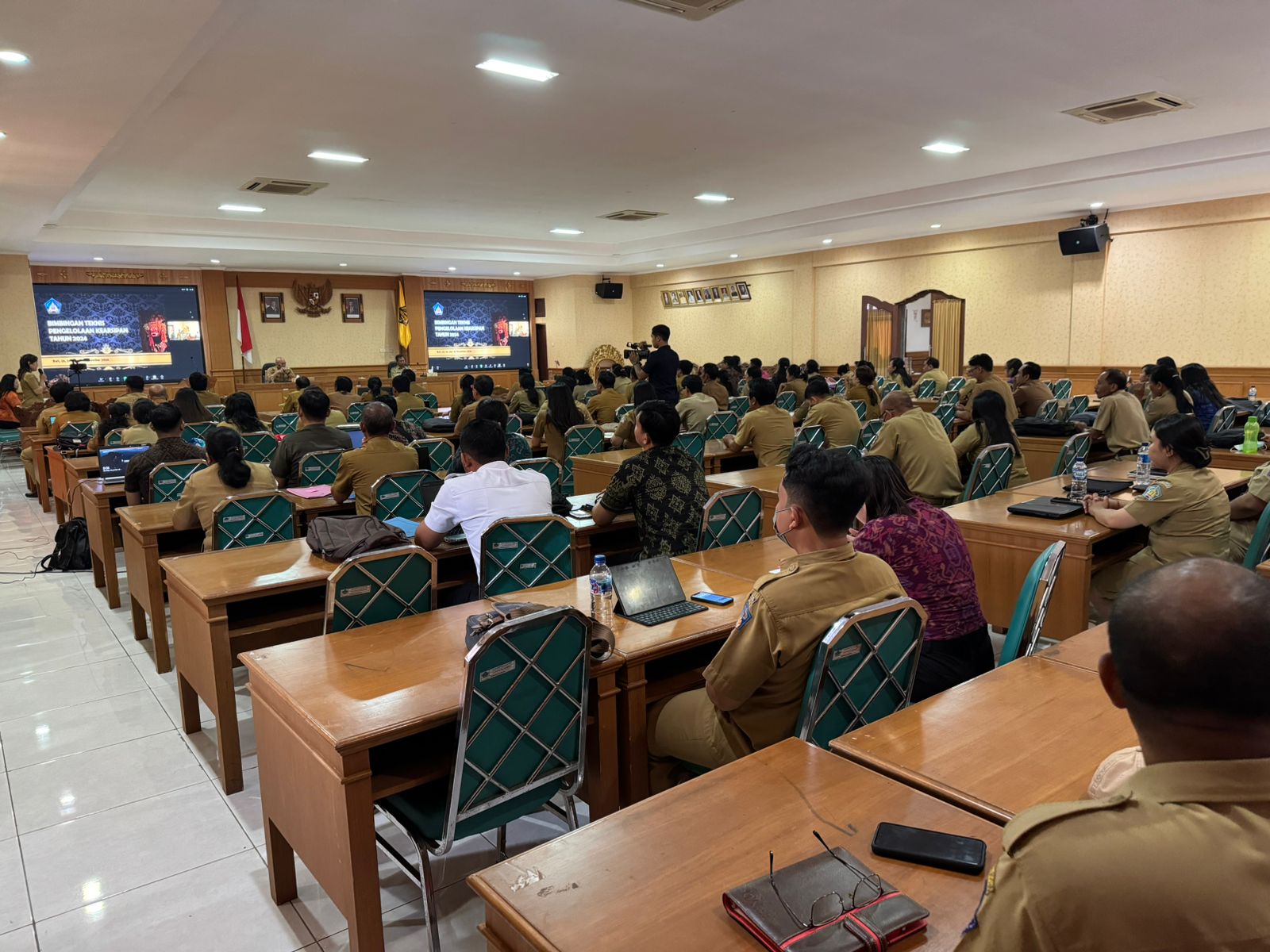 PELAKSANAAN BIMTEK PENGELOLAAN KEARSIPAN