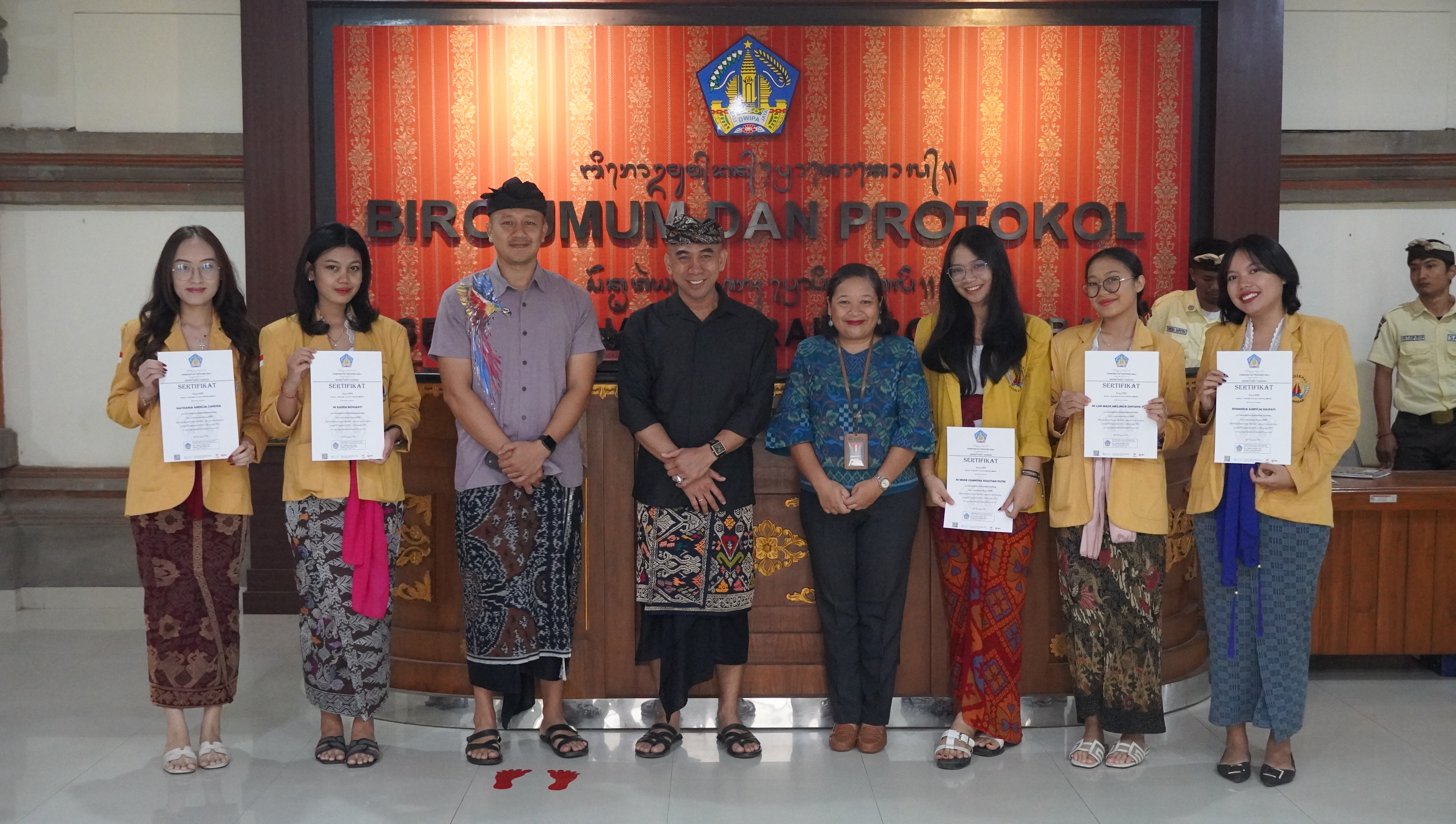 Pelepasan Mahasiswa Magang Undiknas