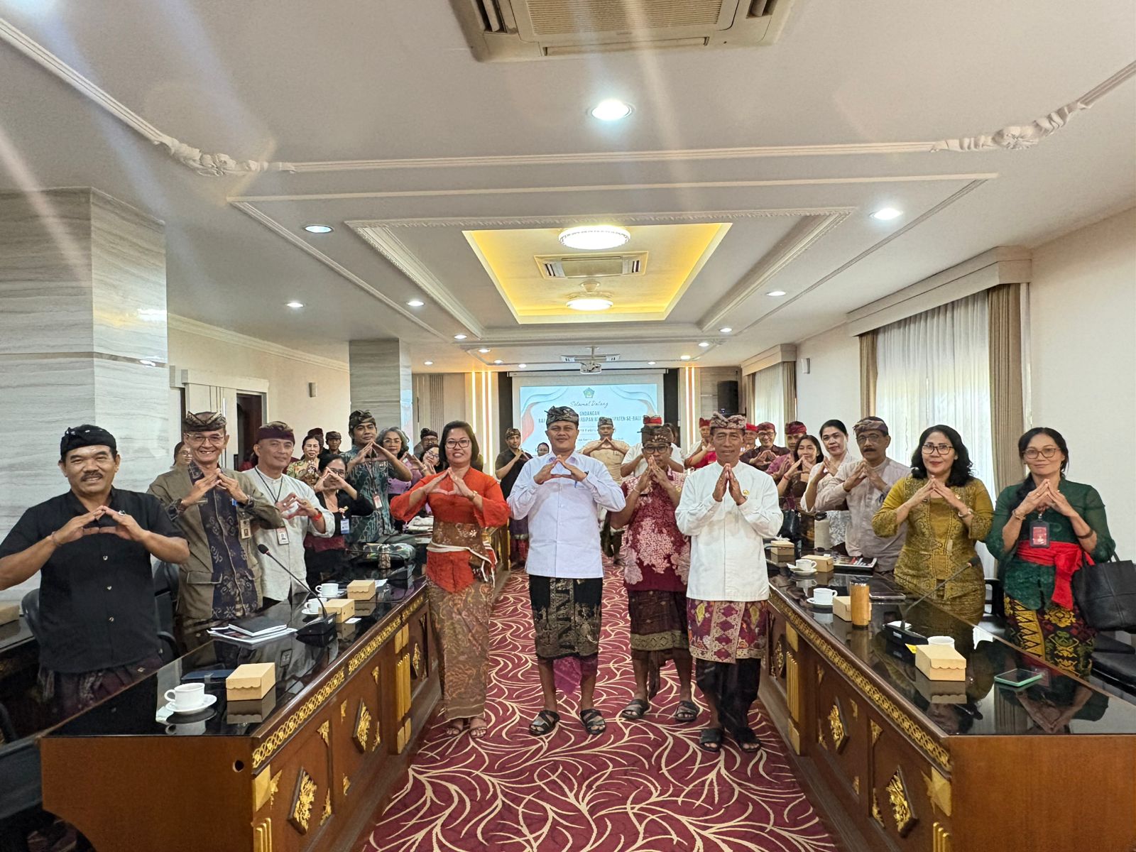 Lembaga Kearsipan Daerah Provinsi Bali Gelar Rapat Koordinasi Kearsipan Kabupaten/Kota se-Bali