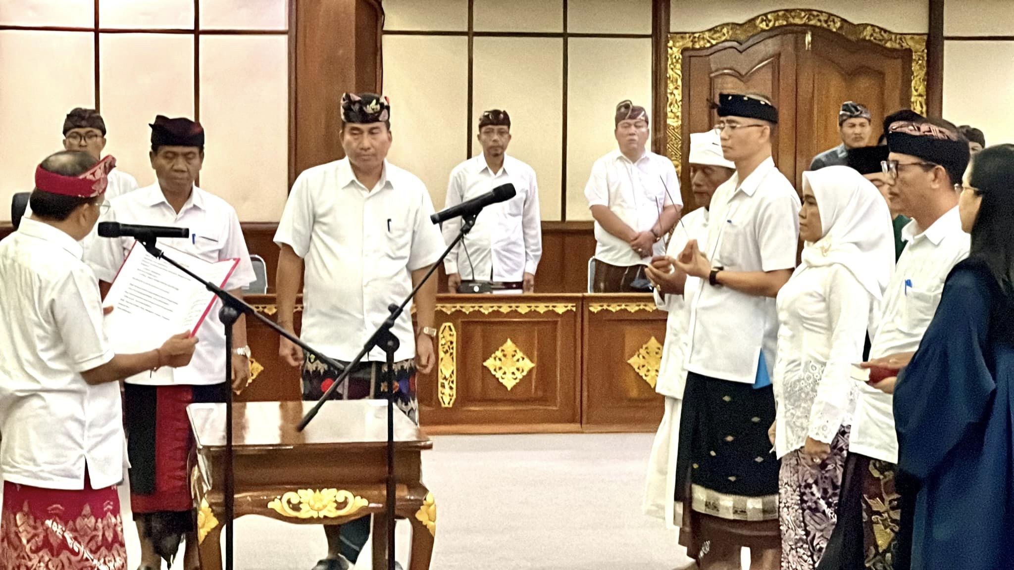 Pelantikan dan Pengambilan Sumpah/Janji Jabatan Pejabat Administrator Dan Pengawas di Lingkungan Pemerintah Provinsi Bali