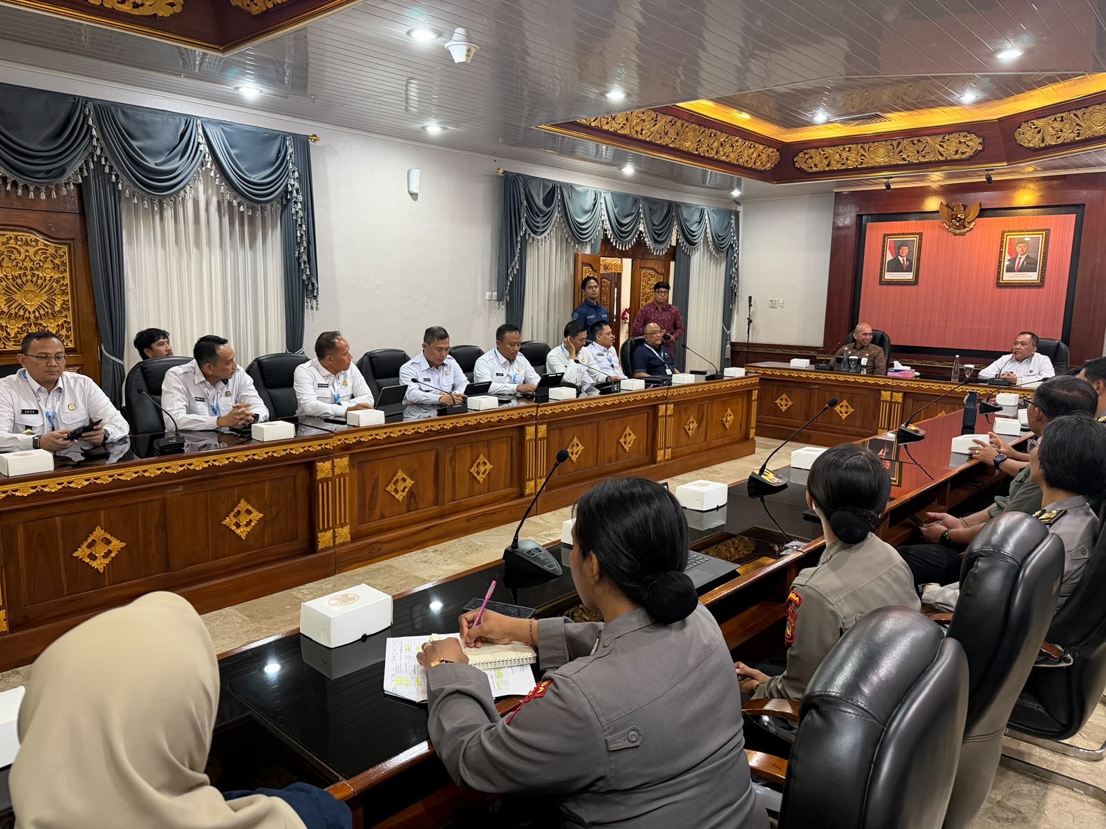 BKPSDM Provinsi Bali Terima Kunjungan Sespimti Polri dalam Rangka Praktek Kerja Dalam Negeri