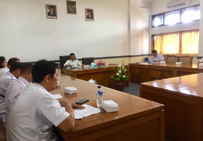 RAPAT MEMBAHAS USULAN PENGHAPUSAN BMD PADA DINAS PENDIDIKAN PROVINSI BALI