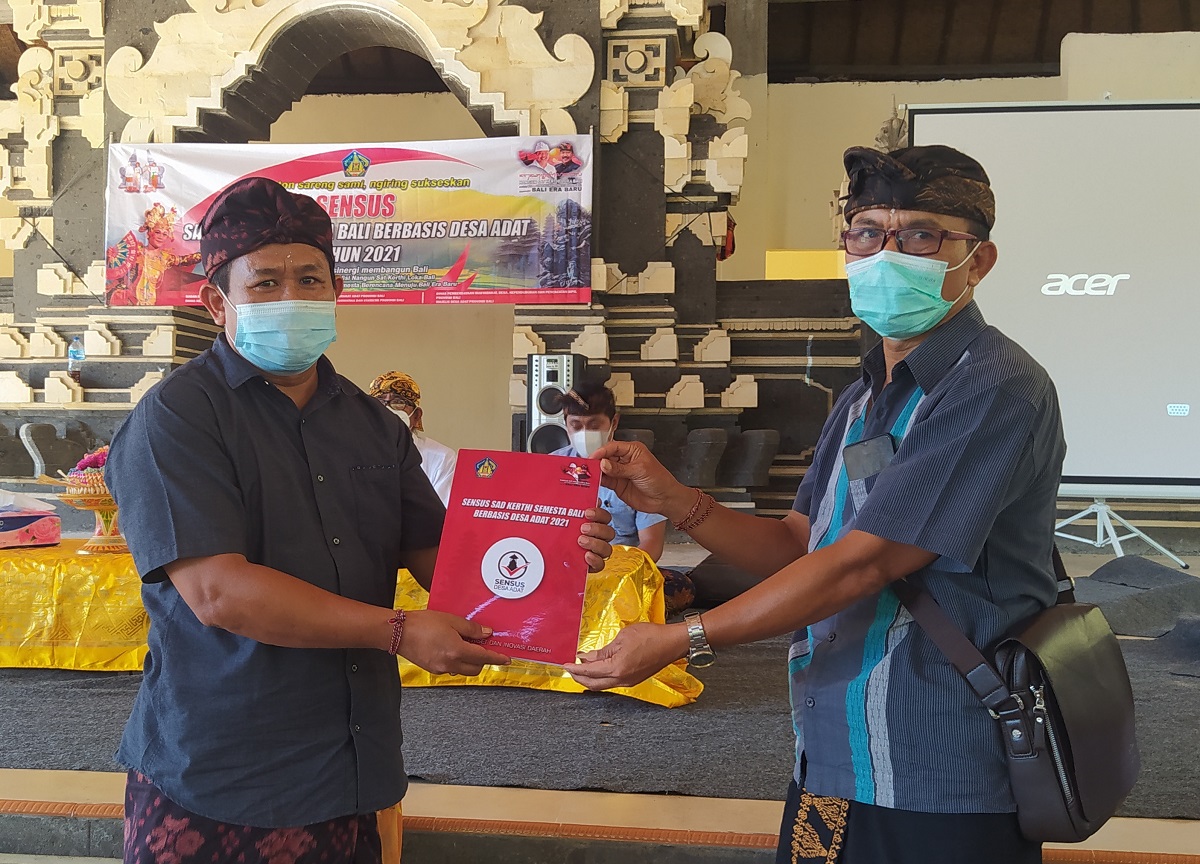 SOSIALISASI SENSUS SAD KERTHI SEMESTA BALI BERBASIS DESA ADAT DI KECAMATAN SELEMADEG TIMUR, KABUPATEN TABANAN