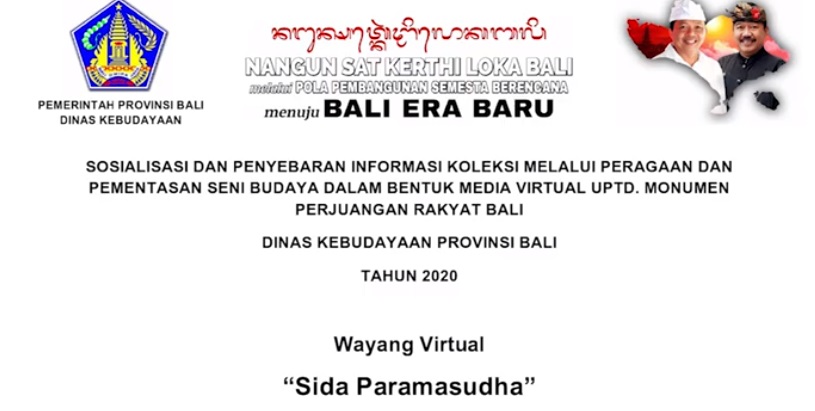 UPTD. MONUMEN PERJUANGAN RAKYAT BALI: SIDA PARAMASUDHA OLEH SANGGAR KUTA KUMARA AGUNG