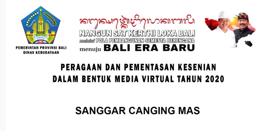 DISBUD PROV. BALI : SASAB MERANA OLEH SANGGAR CANGING MAS