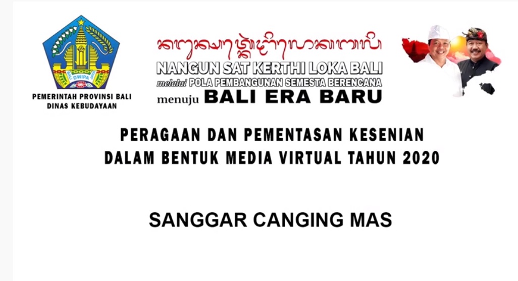 DISBUD PROV. BALI : SASAB MERANA OLEH SANGGAR CANGING MAS TABANAN