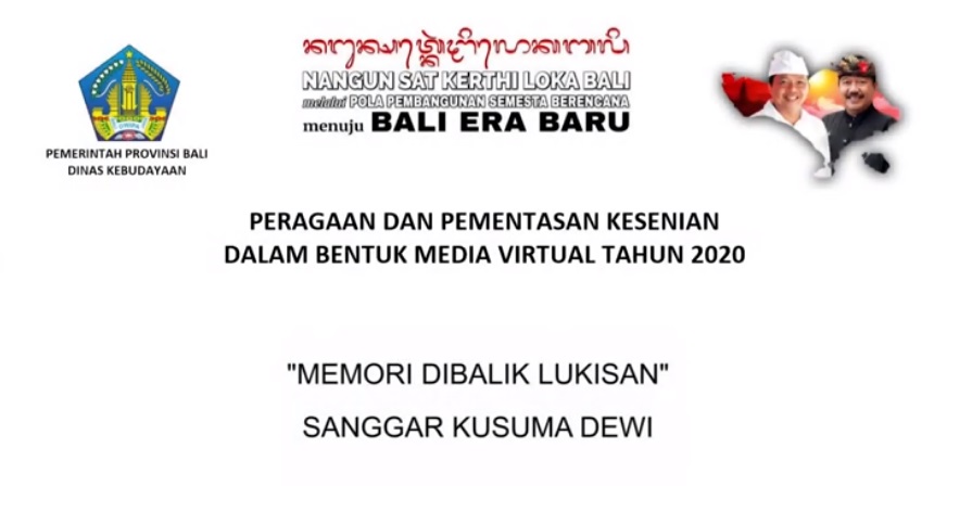 UPTD. MUSEUM BALI : MEMORI DIBALIK LUKISAN OLEH SANGGAR TARI BALI KUSUMA DEWI