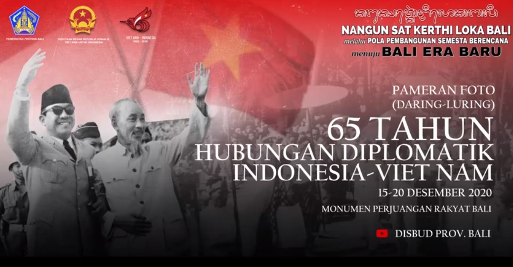 PAMERAN FOTO (DARING-LURING) 65 TAHUN HUBUNGAN DIPLOMATIK INDONESIA - VIETNAM