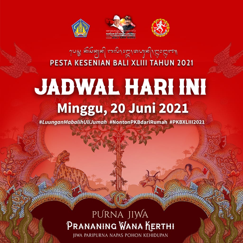 Jadwal PKB XLIII Tahun 2021, Minggu 20 Juni 2021