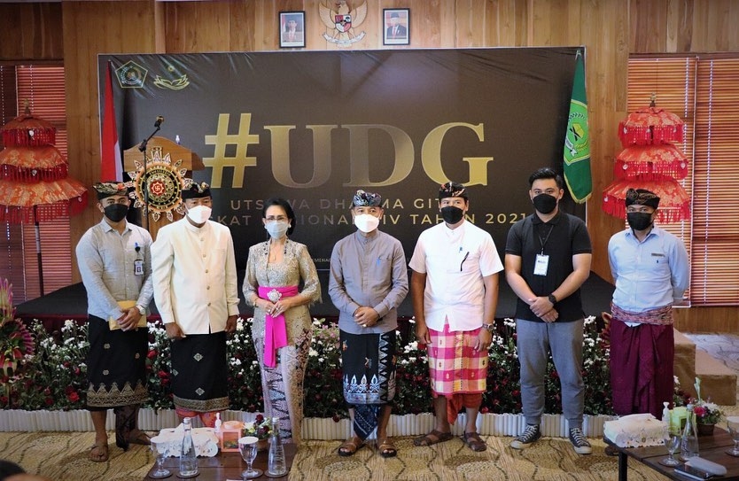 Penutupan Kegiatan Tapping Utsawa Dharmagita Tingkat Nasional XIV Provinsi Bali