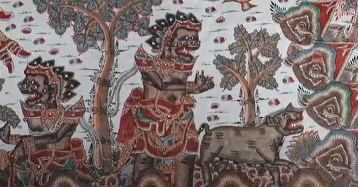 UPTD. MUSEUM BALI : PAGELARAN VIRTUAL ARJUNA WIWAHA OLEH KELOMPOK SENI LUKIS KLASIK WAYANG KAMASAN