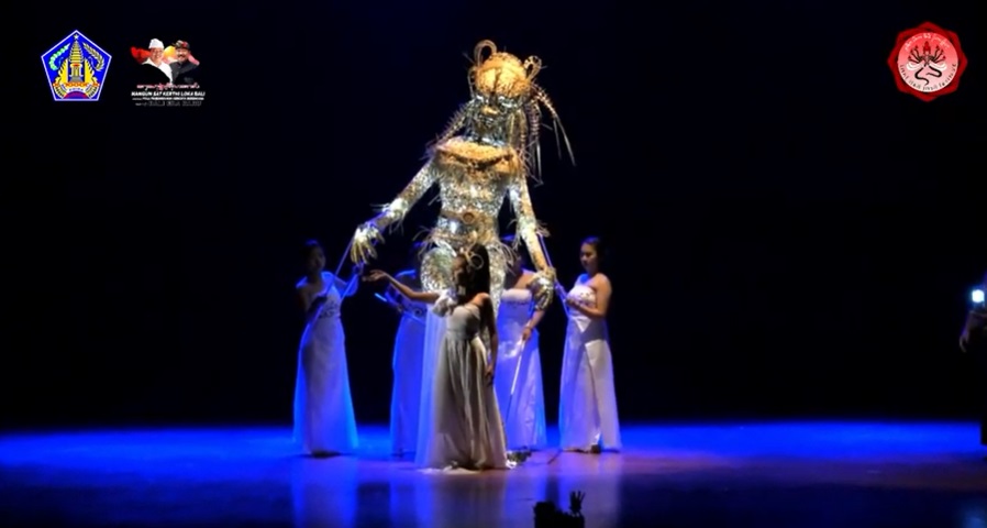 FESTIVAL SENI BALI JANI III : UTSAWA TEATER LIGHT OF LOVE, SUNAR PUPPET THEATER
