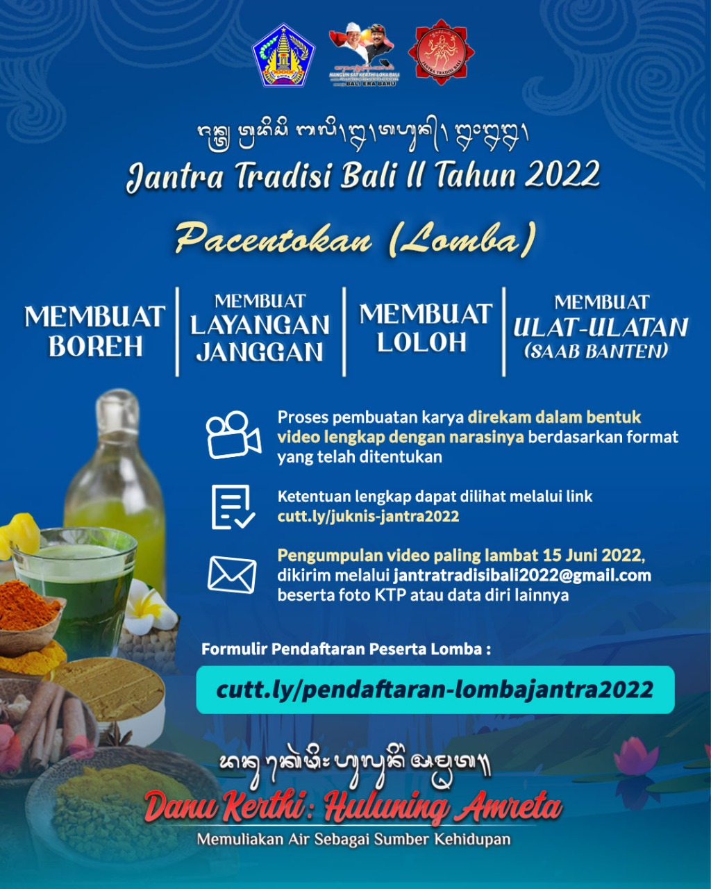 Pacentokan (Lomba) Jantra Tradisi Bali II Tahun 2022