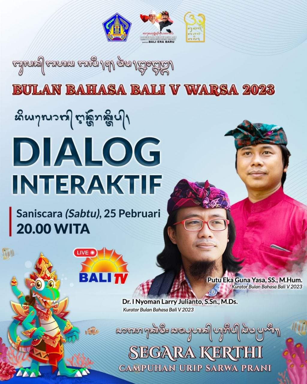Dialog Interaktif Bulan Bahasa Bali V Warsa 2022