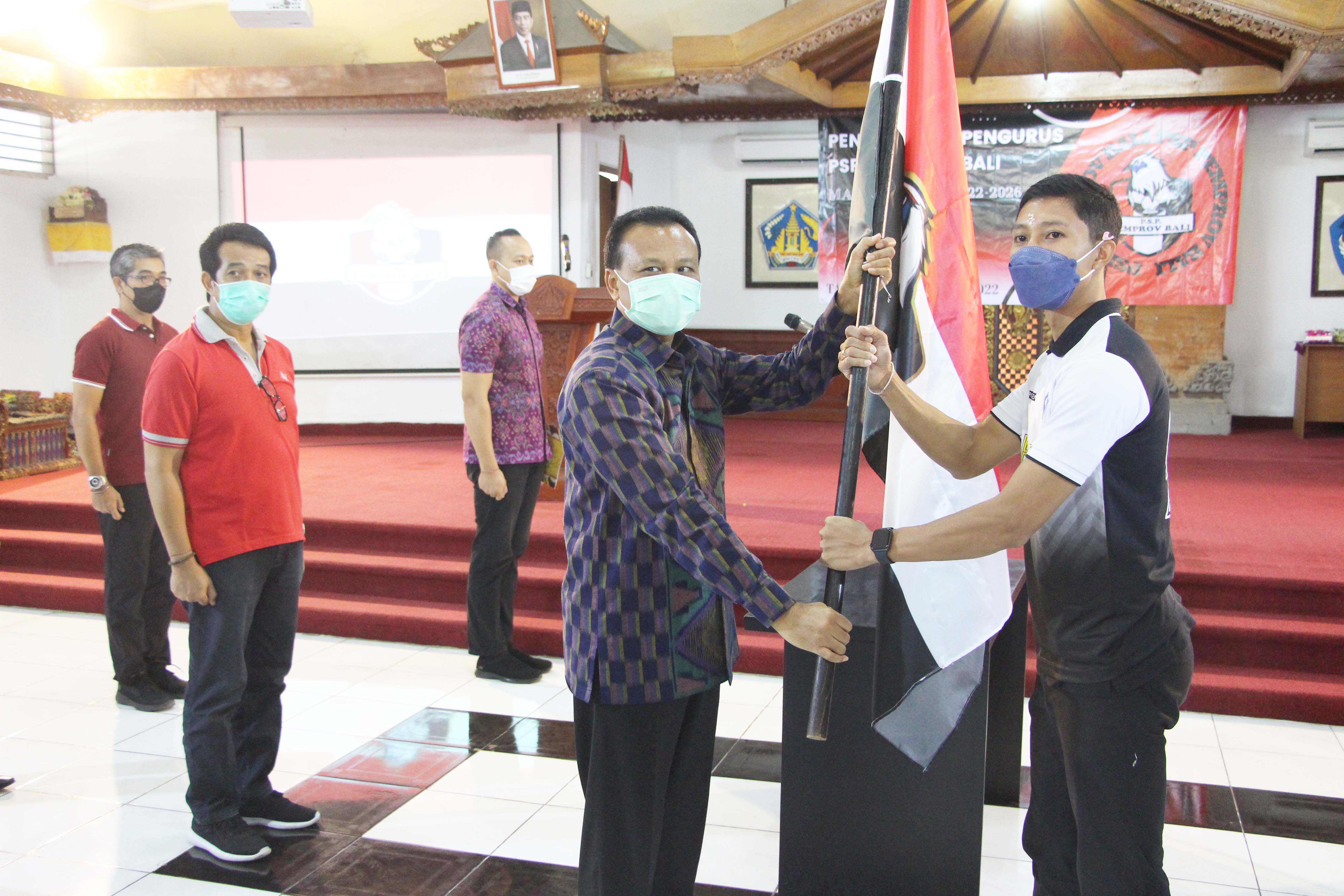Pengukuhan Persatuan Sepak Bola Pegawai (PSP) Pemerintah Provinsi Bali