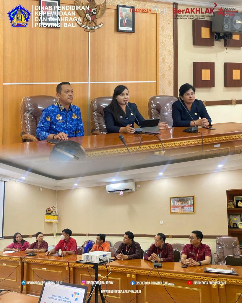 Rapat Persiapan Pembinaan Penggunaan TIK untuk Pendidikan (Pembatik Keliling on Site)