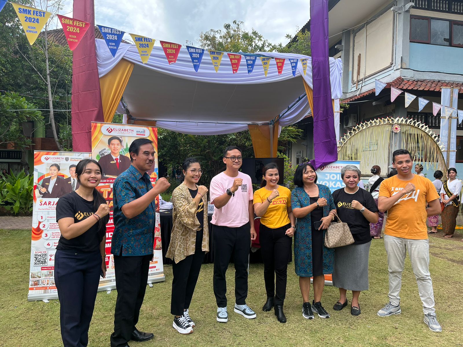 SMK FEST sebagai ajang berkreasi siswa SMK dihadiri oleh Kabid Pembinaan SMK Disdikpora Provinsi Bali.