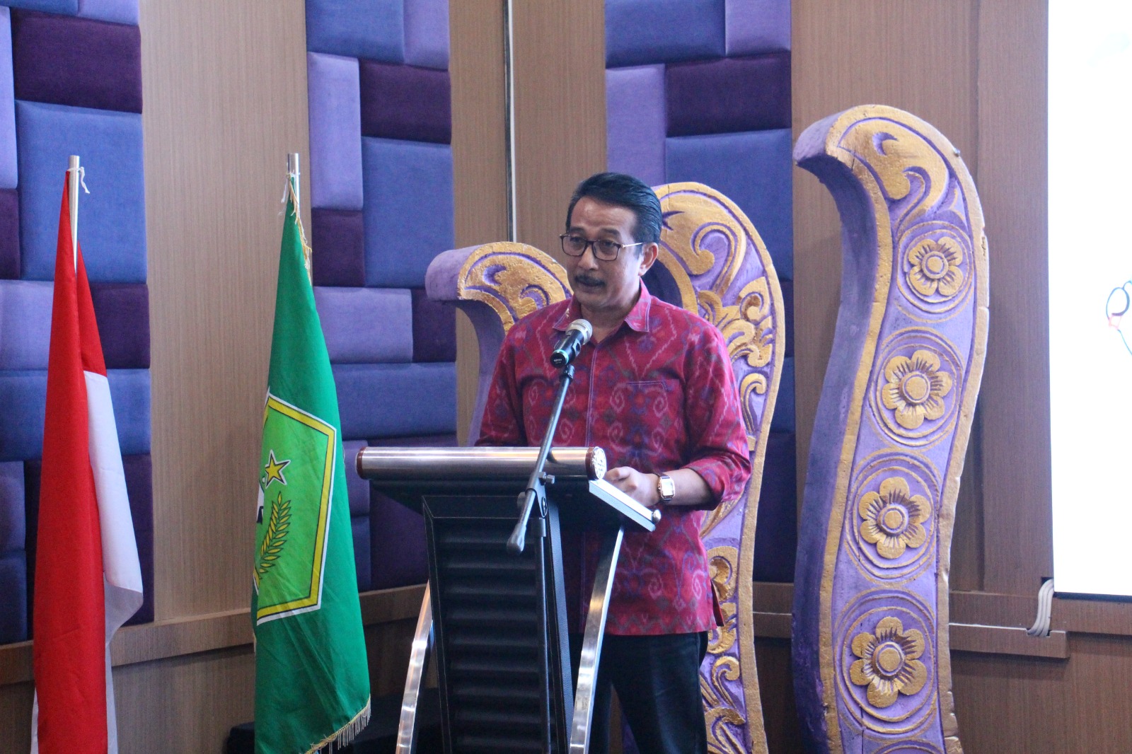 Pembukaan O2SN Bidang Pembinaan SMA Dinas Pendidikan Kepemudaan dan Olahraga Provinsi Bali