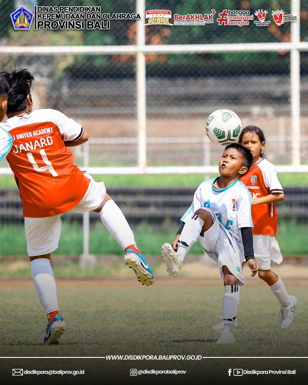 Kerthi Bali Soccer dan PS Pemprov Bali Gelar Sepak Bola Amatir Sambut HUT Pemprov Bali