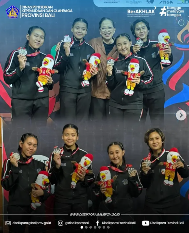 Pelaksanaan POPNAS XVII dan PEPARNAS XI Kontigen Daerah Bali.
