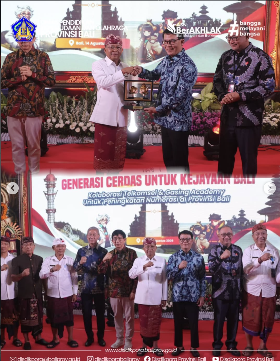 Peluncuran GASING Academy dan Sacred Octagon