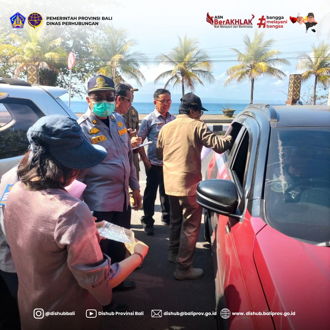 Dishub Bali Laksanakan Pembinaan dan Pengawasan Angkutan Penumpang dan Barang di Gianyar dan Karangasem