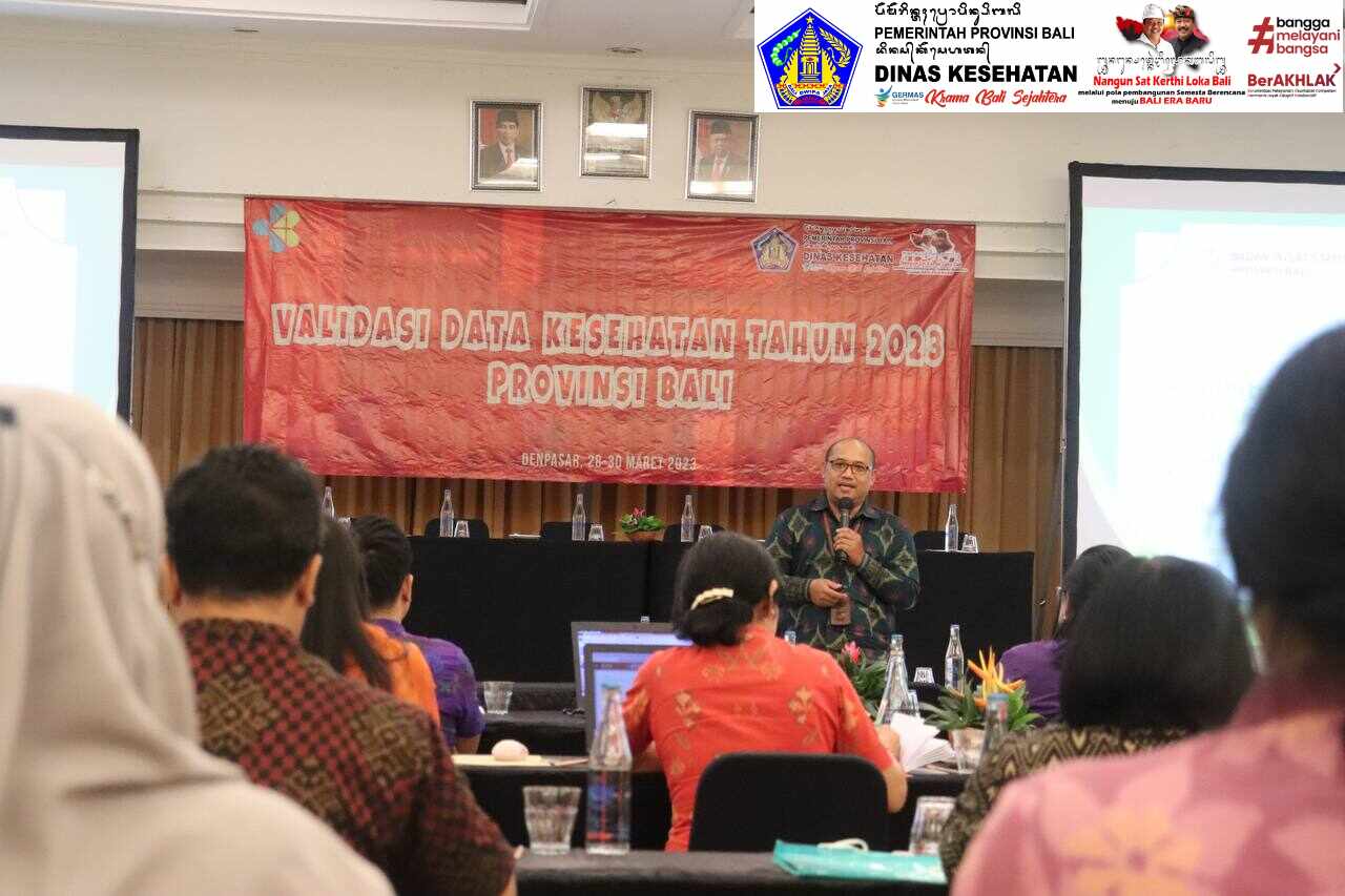 validasi data kesehatan - narasumber dari BPS