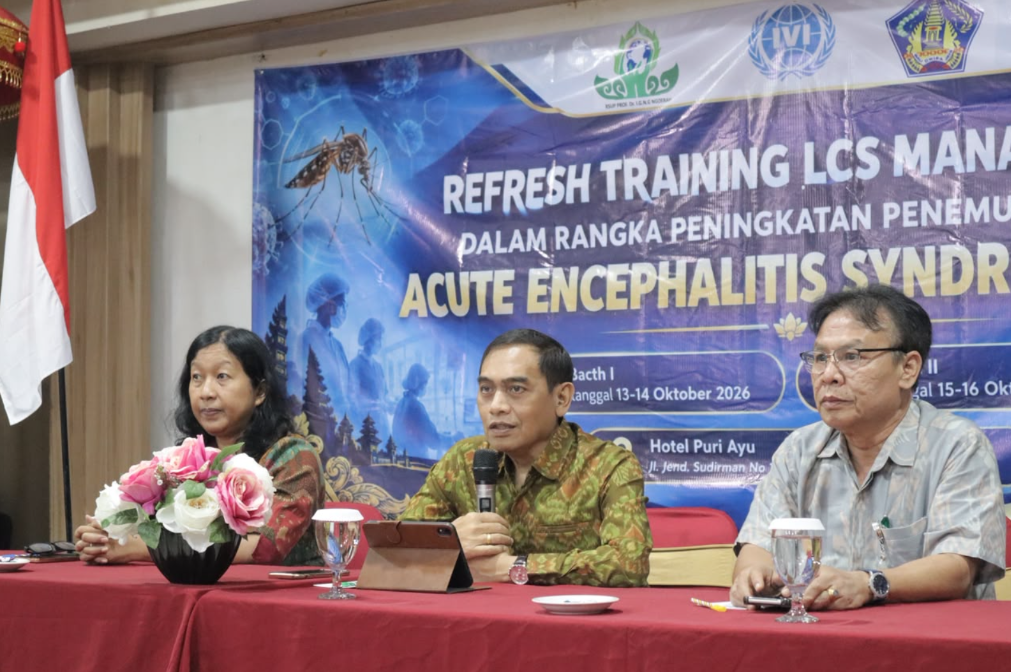 Tingkatkan Penemuan AES di Bali, Dinkes Provinsi Bali Gelar Refresh Training LCS Management