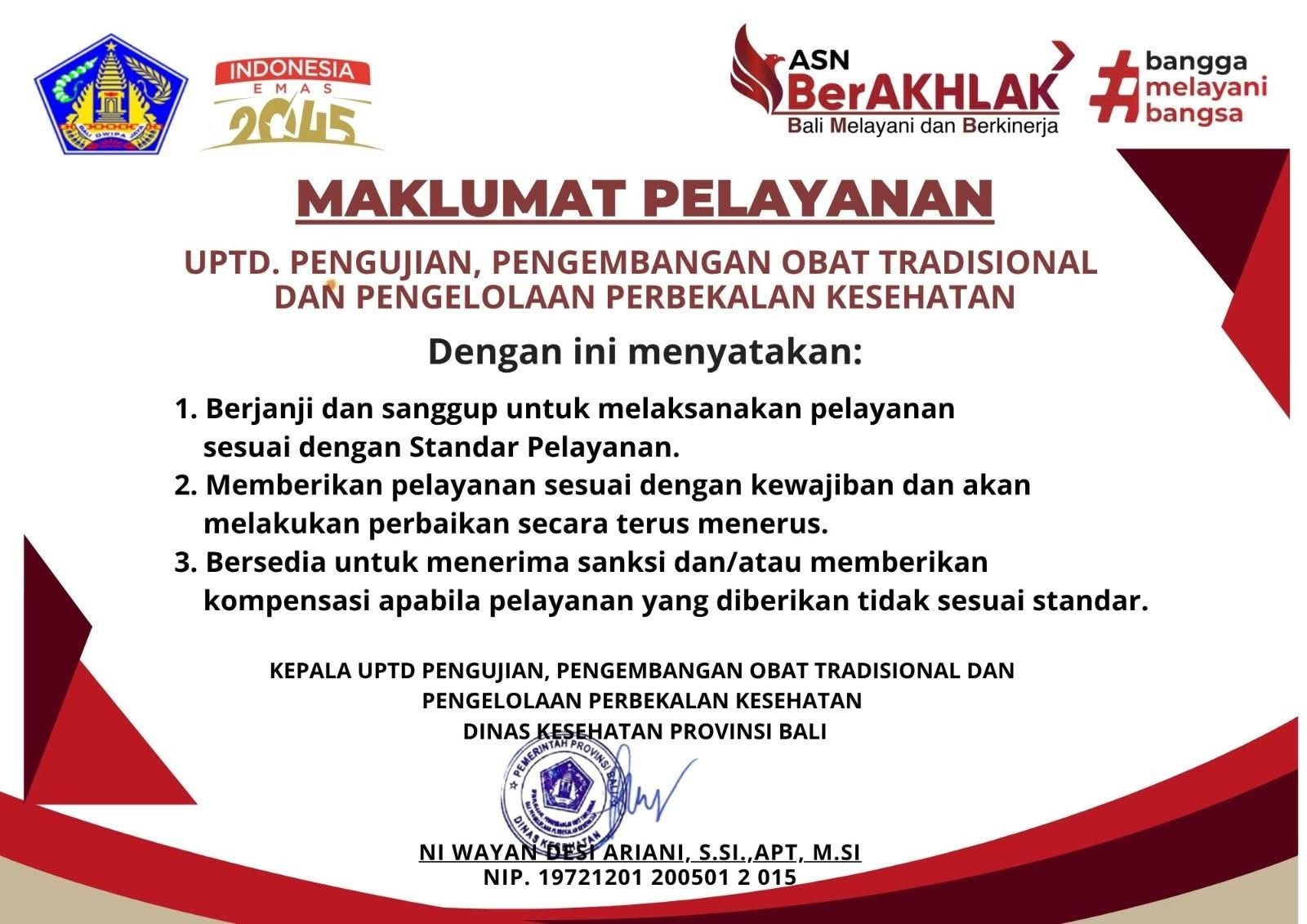 maklumat Pelayanan