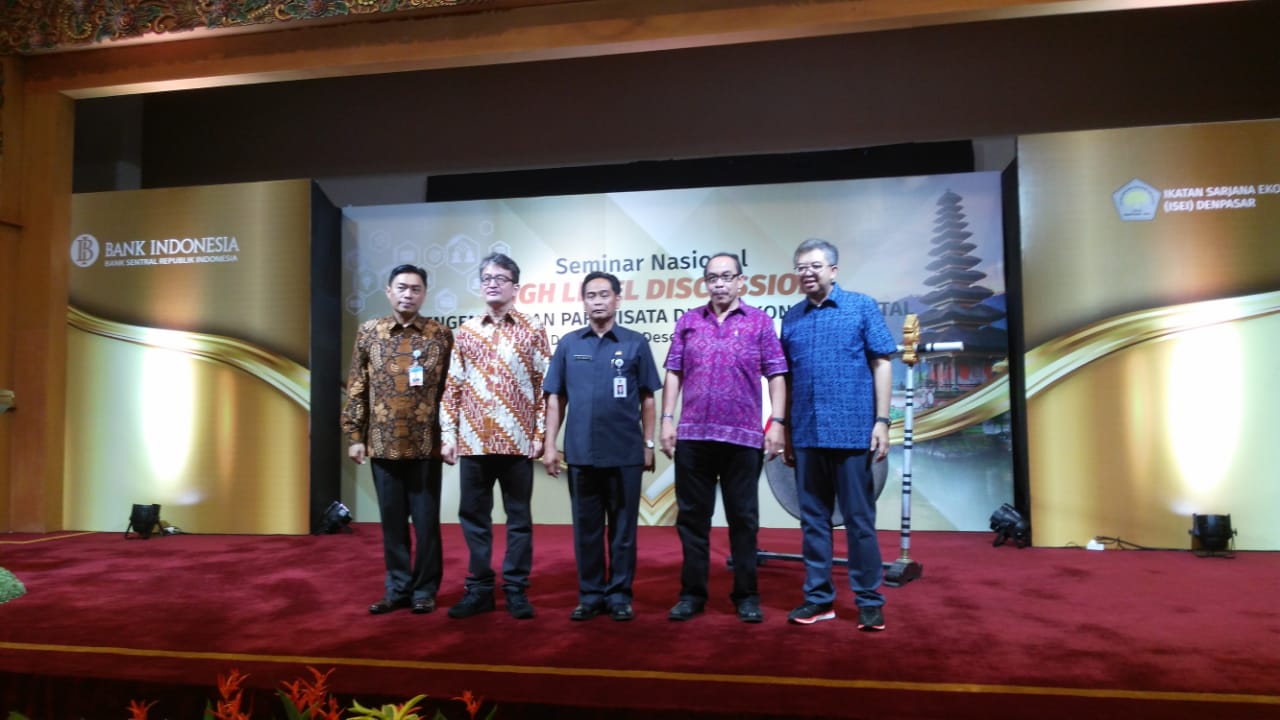 Seminar Nasional High Level Discussion "Pengembangan Pariwisata Di Era Ekonomi Digital"