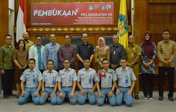 Wagub Cok Ace Harap PKL Politeknik Statistika STIS Hasilkan Referensi Bagi Kebijakan Pertanian Bali