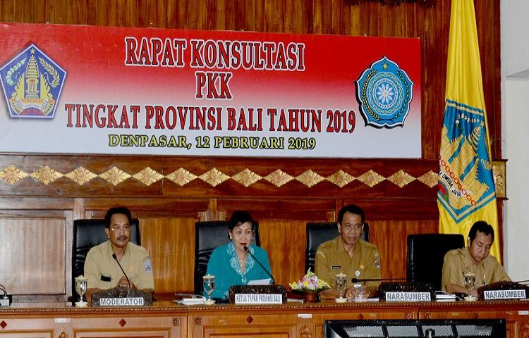 Wujudkan Nangun Sat Kertih Loka Bali, TP PKK Buat Program Tepat Sasaran