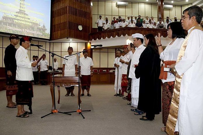 Gubernur Koster Lakukan Mutasi Perdana, ini Pejabat yang Dilantik