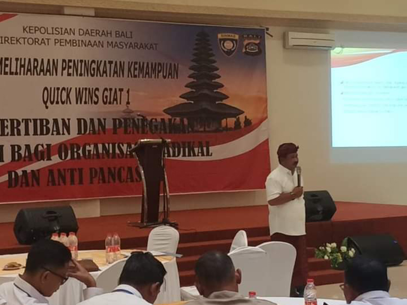 Diskominfos Bali Hadiri Harkatpuan Quick Wins Giat 1 di Hotel Oranjee