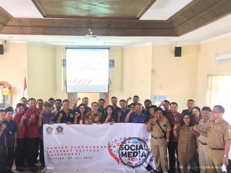 Diskominfos Bali Adakan Literasi Media Tangkal Hoax di Kabupaten Buleleng