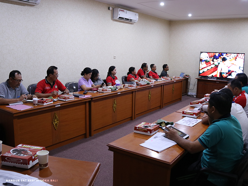 Rapat Evaluasi Bulanan, Kegiatan Diskominfos Bali