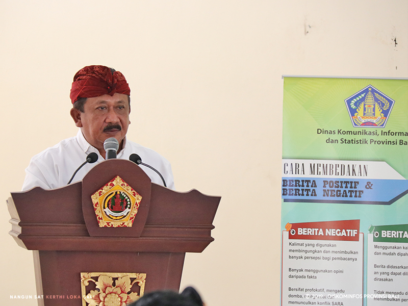 Diskominfos Bali gelar Literasi Media di Kab. Gianyar, Libatkan POLDA dan PWI BALI