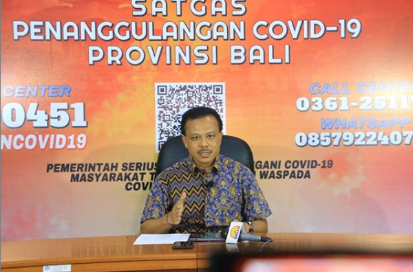 Siaran Pers Perkembangan Penanggulangan COVID–19 Provinsi Bali per 30 Maret 2020